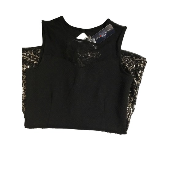 One Clothing Brand Romper Small sequins sleeveless NWT - Picture 9 of 9